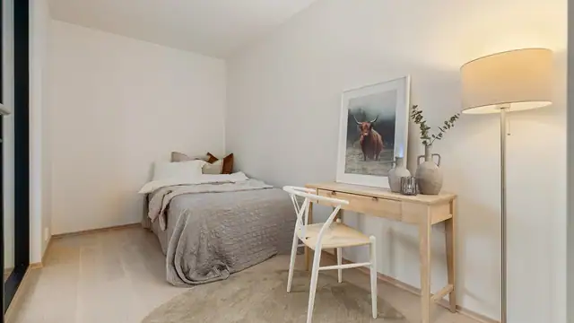 Bildet er fra en lik leilighet leilighet i bygg A